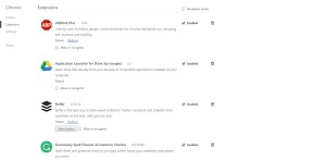 remove google chrome extensions fix