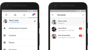 facebook messenger multiple account support