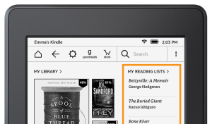 Kindle home screen update