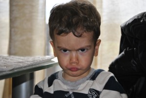 angry kid