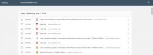 google chrome history