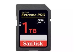 sandisk 1 tb SD card