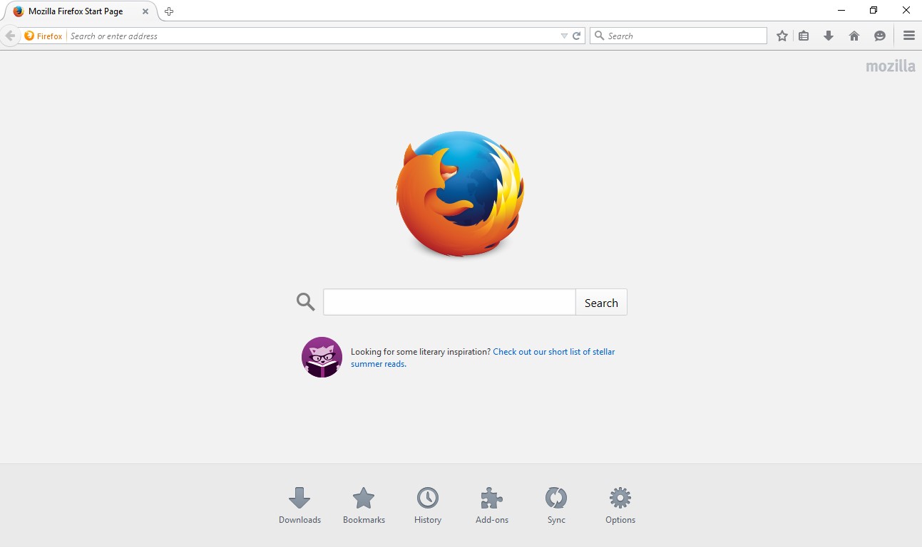 Mozilla Firefox on Windows 10