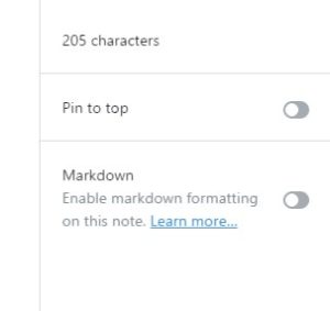 Enable Markdown in Simplenote
