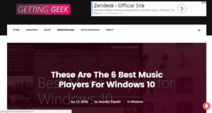 Getting Geek (ahem)
