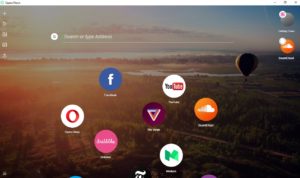 Opera Neon Desktop