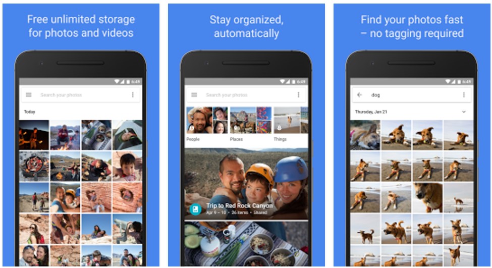 Google Photos can sync photos in Background on Android