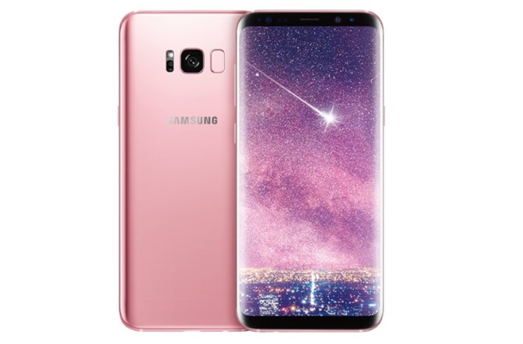 Galaxy S8 Plus Pink Version