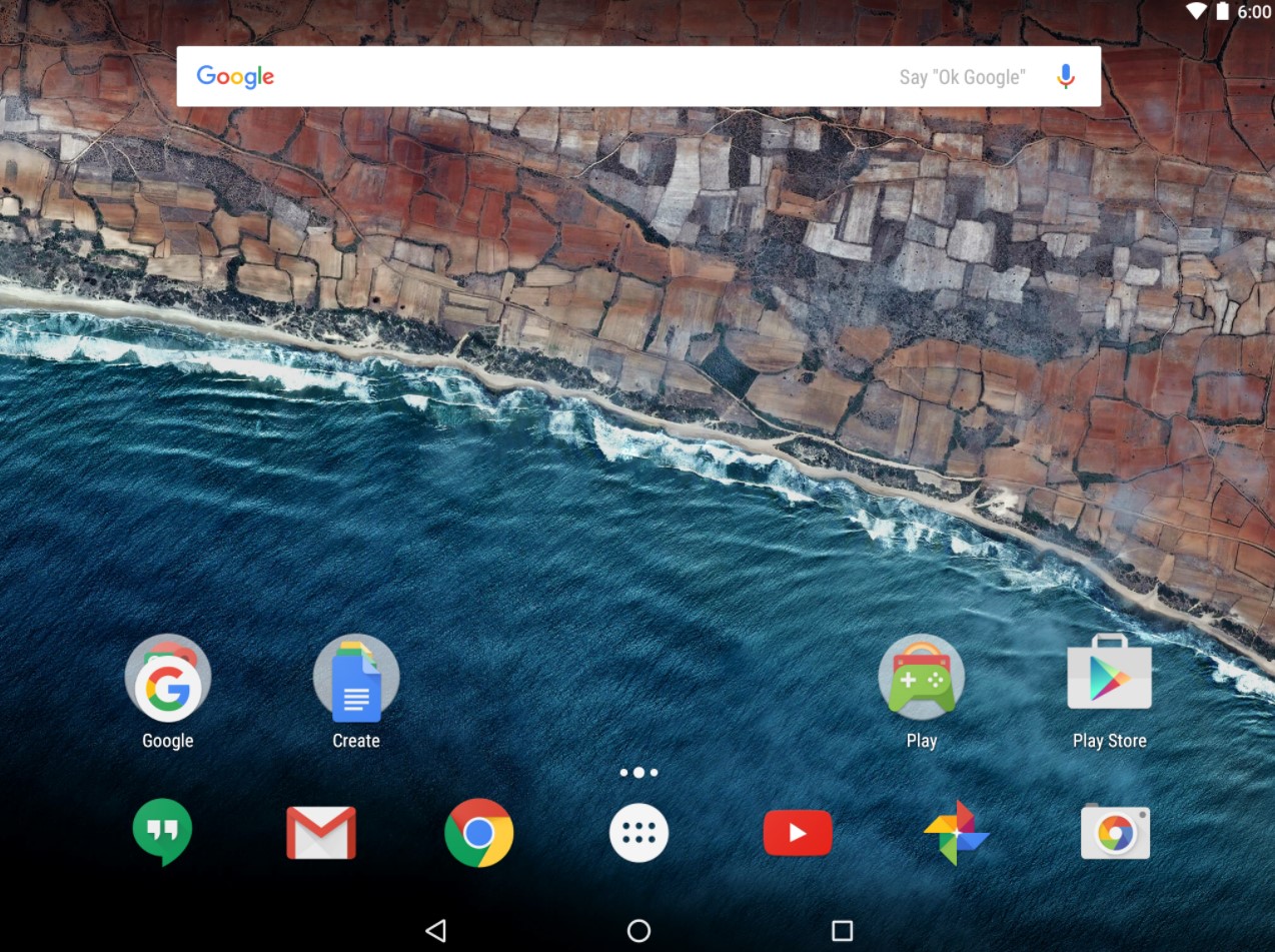 Google Now Launcher is best launcher for android tablet