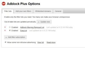 AdBlock Plus is relatively easy to customize for non tech savvy users